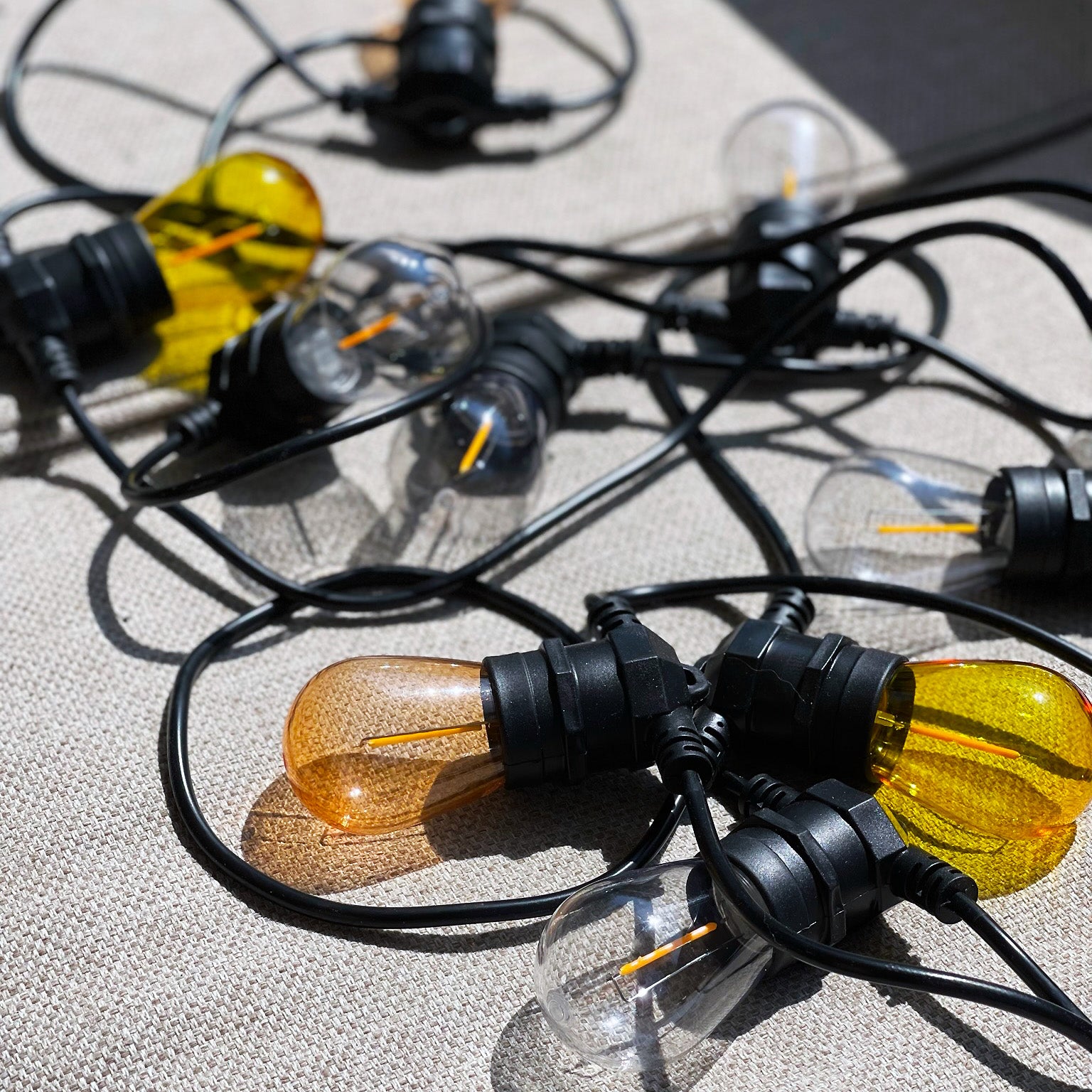 DECO BULB x 5 E27 12V (vintage)