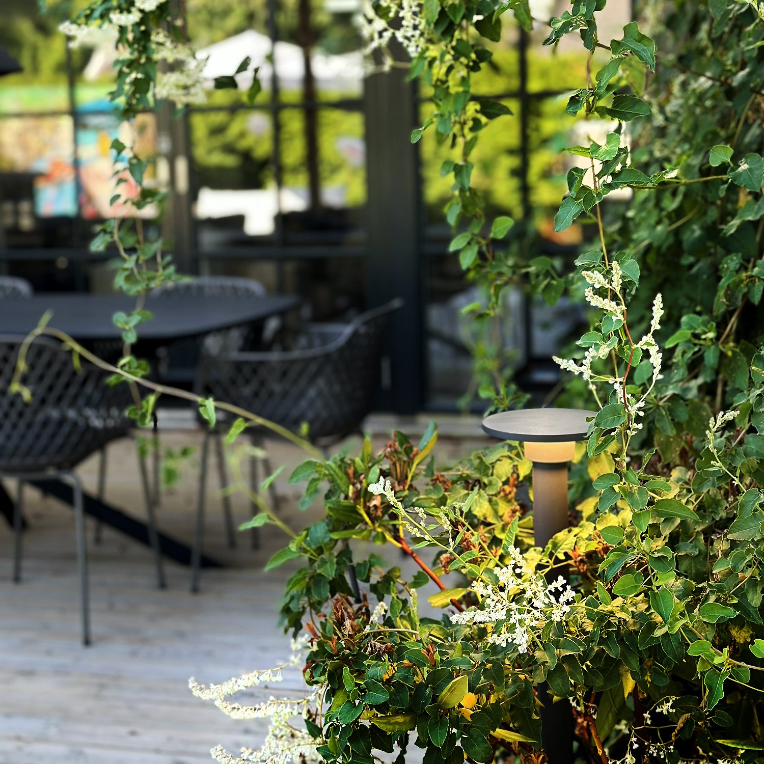 Orbit65 lightson greenary outdoorfurniture
