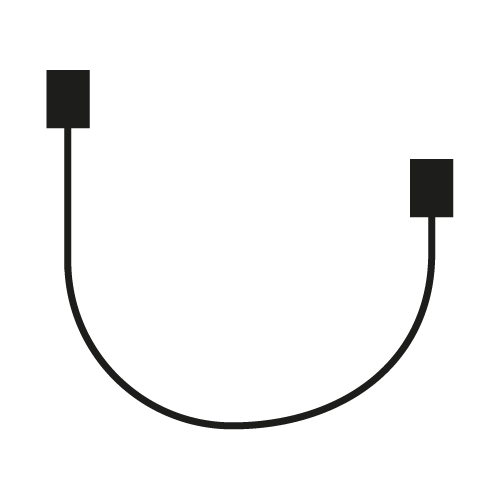 FÖRLÄNGNINGSKABEL 2.5 m